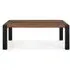 Harlech Solid Teak Wood Coffee Table - Natural