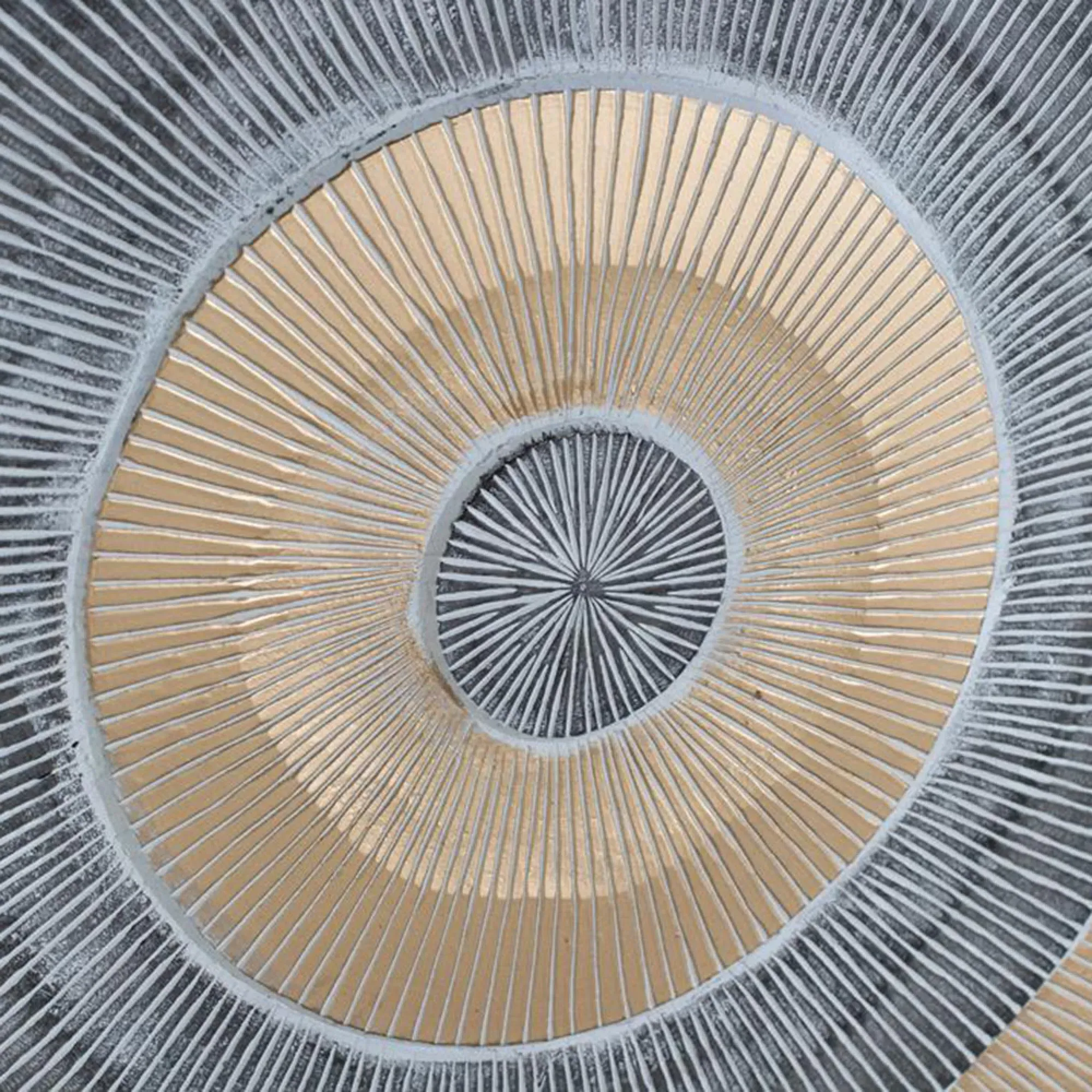 Hartoape Square Decorative Panel - Gold, Wood