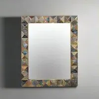 Hasley Wall Mirror - Recycled Wood