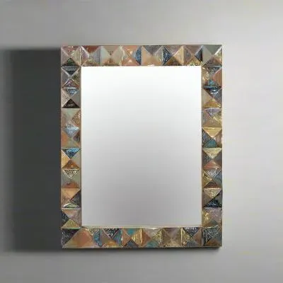 Hasley Wall Mirror - Recycled Wood image
