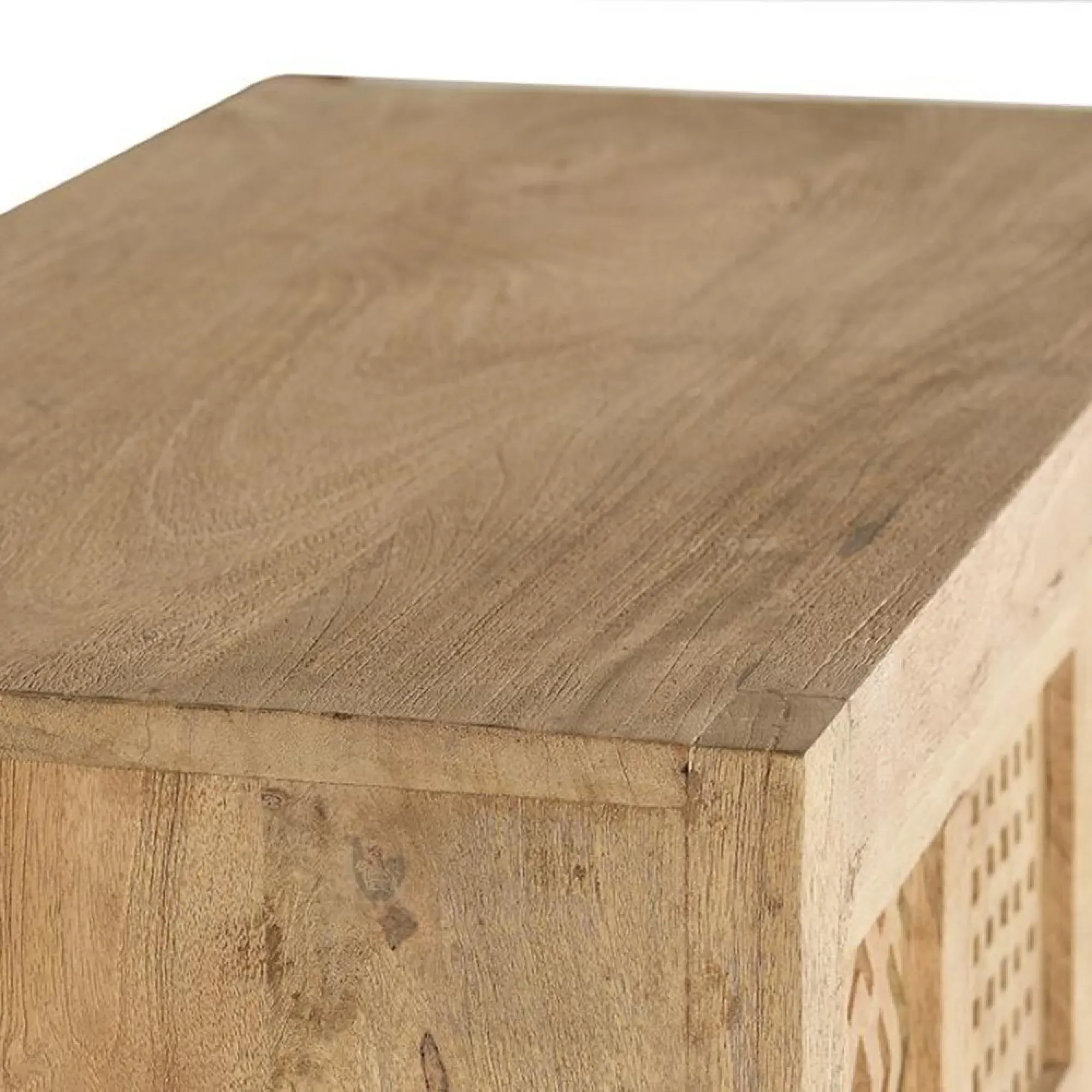 Hiram 2 Door Small Sideboard - Natural, Mango Wood