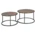 Ilboru Round Coffee Table Set of 2 - Bronze
