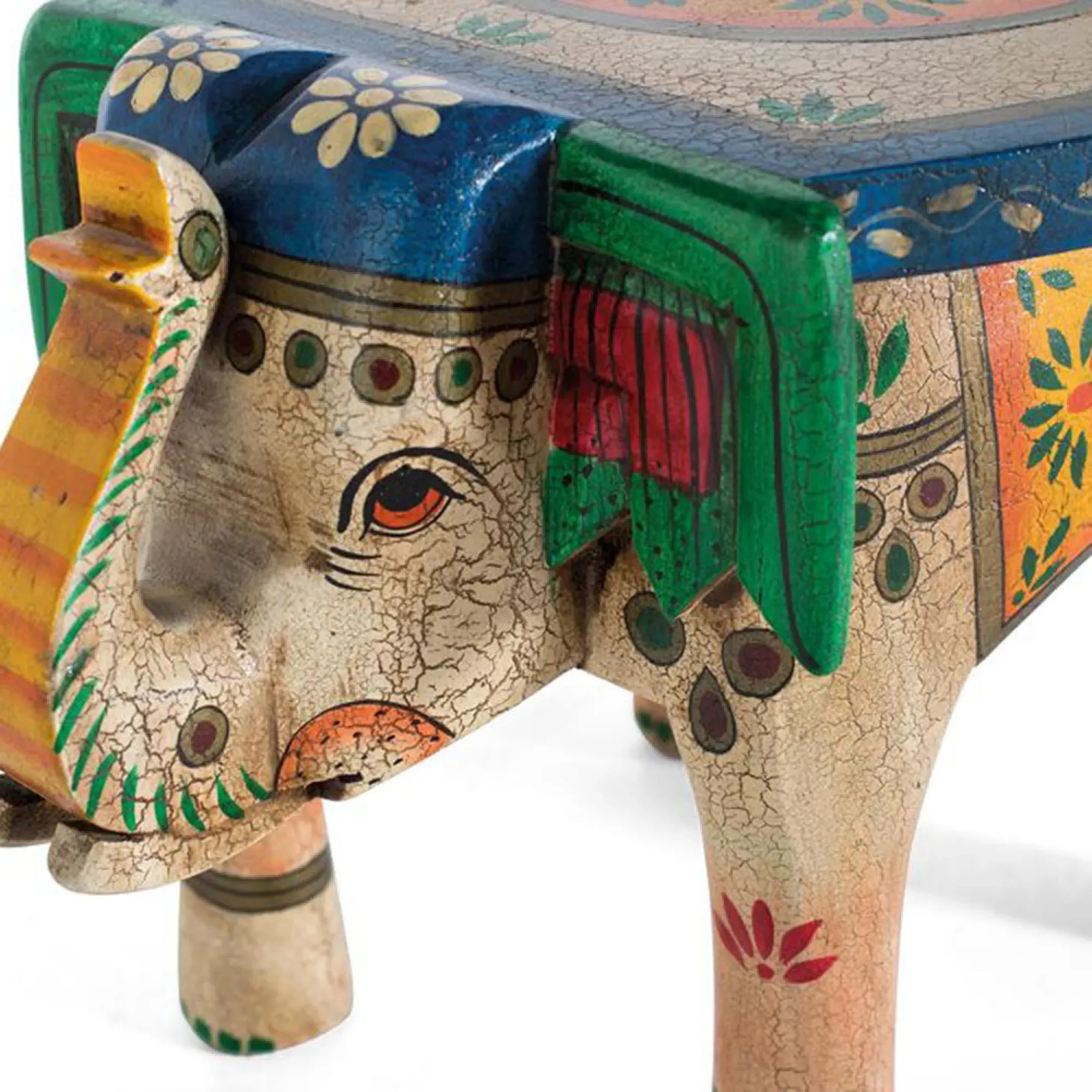 Interlachen Elephant Bench - Mango Wood