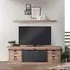 Irondale Large TV Unit with Storage - Natural, Mango Wood