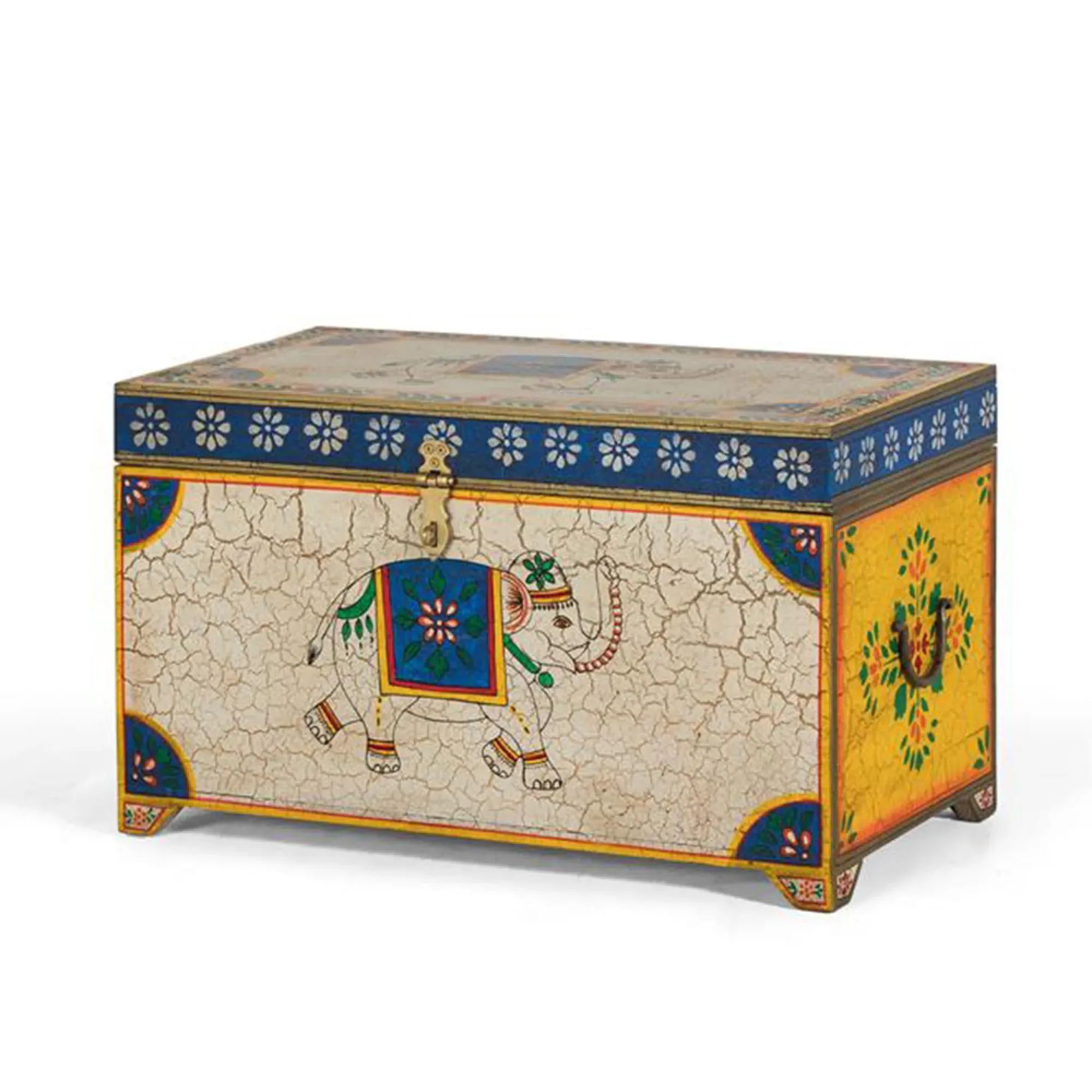 Jasnitz Storage Trunk - Mango Wood