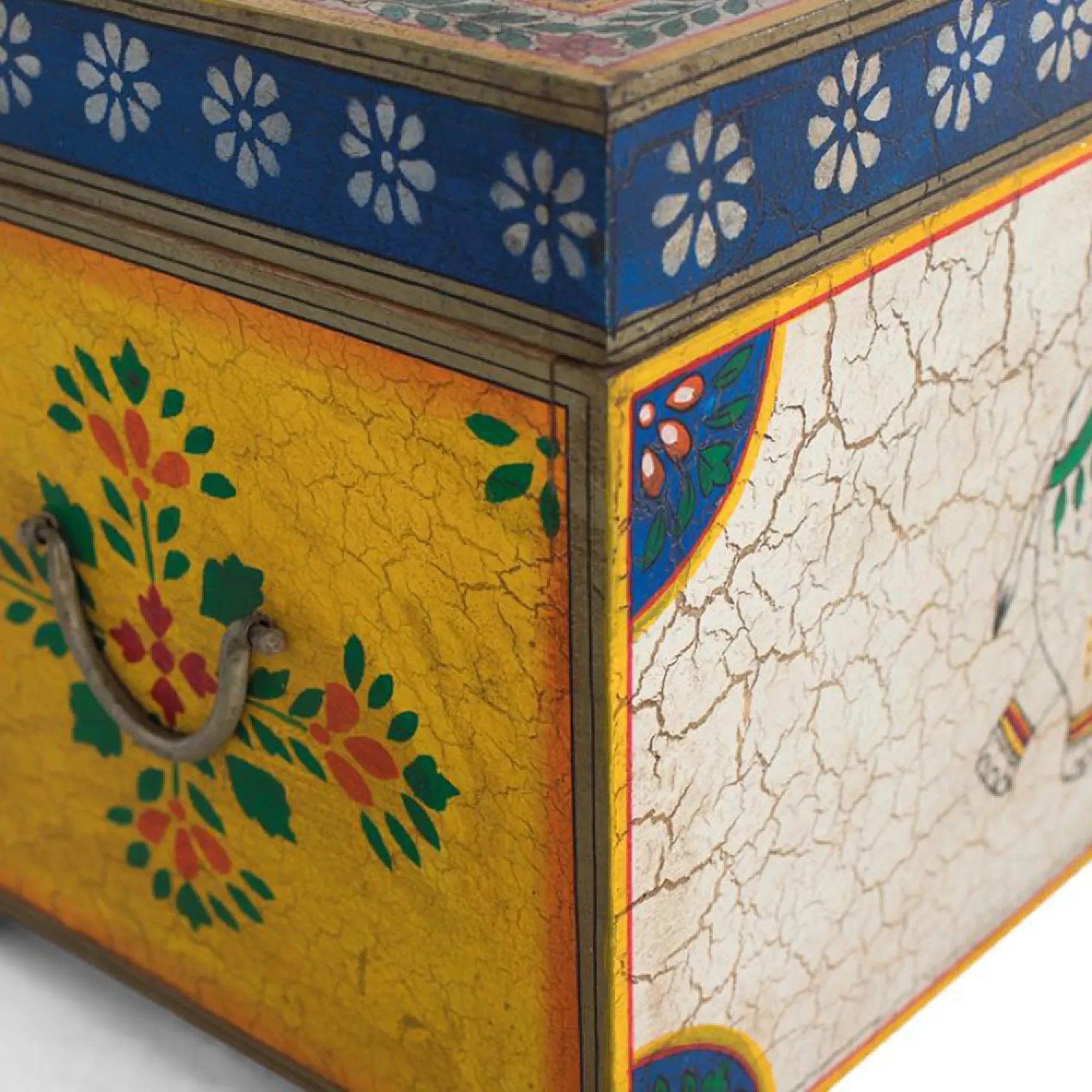 Jasnitz Storage Trunk - Mango Wood