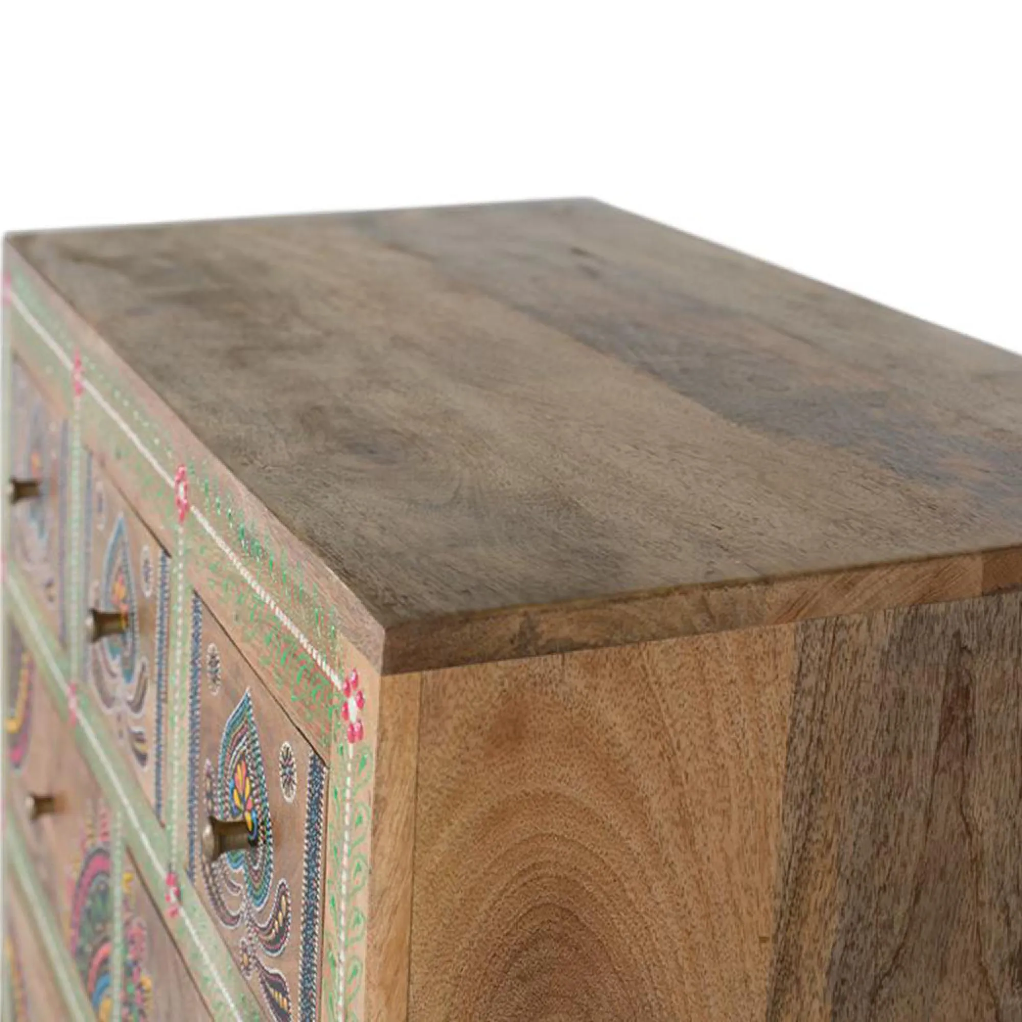 Jazxhias 2 Door Highboard - Mango Wood