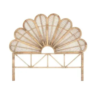 Kachaliya Large Rattan Headboard - Natural image
