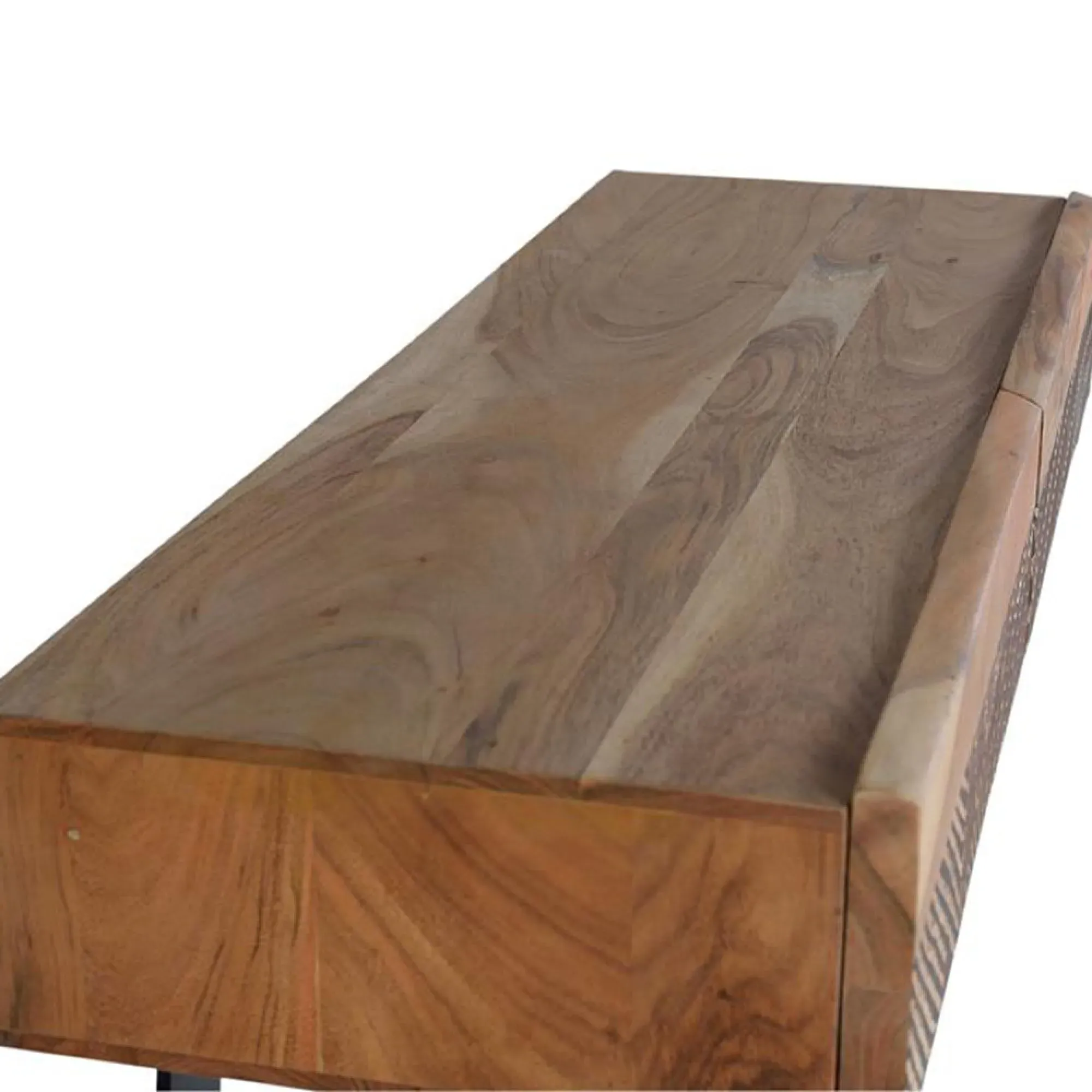 Karlstad 2 Drawer Console Table - Natural, Acacia Wood