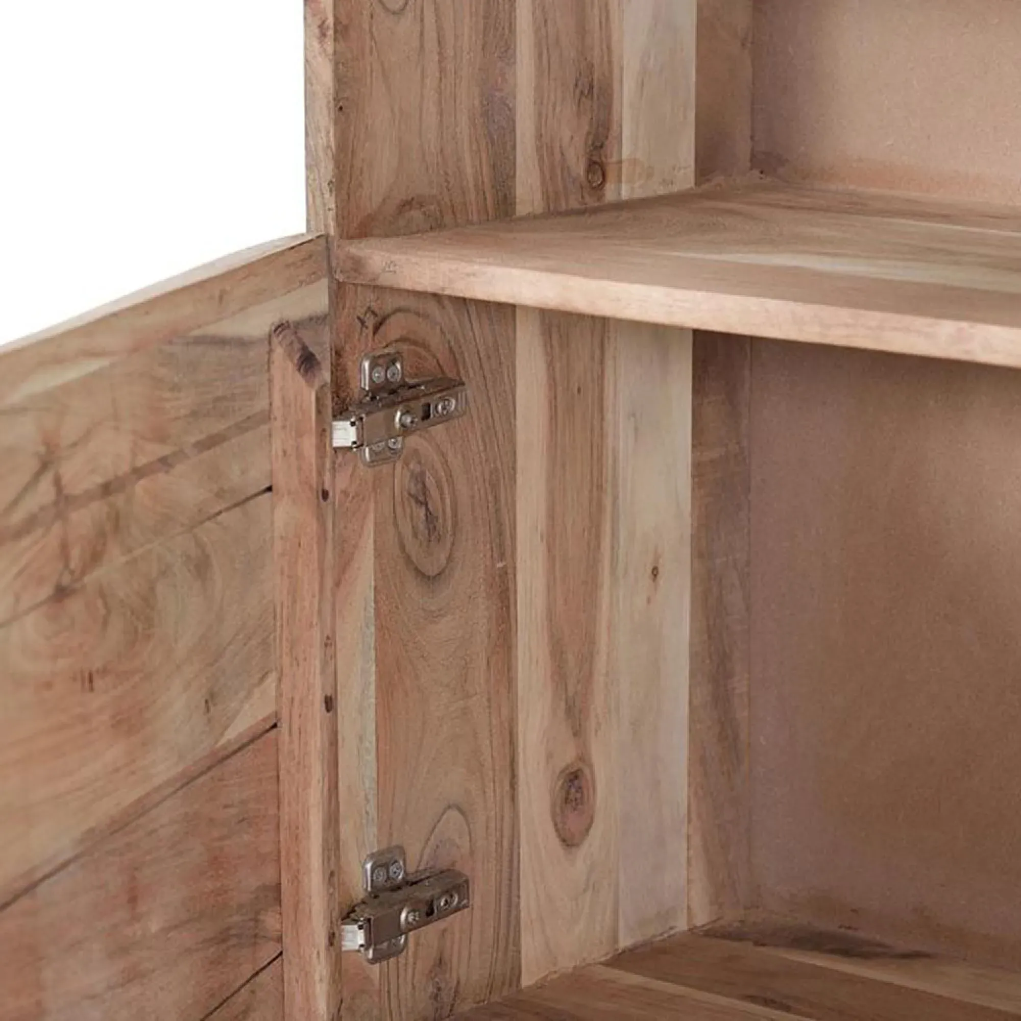 Karlstad 6 Drawer Wide Chest - Natural, Acacia Wood