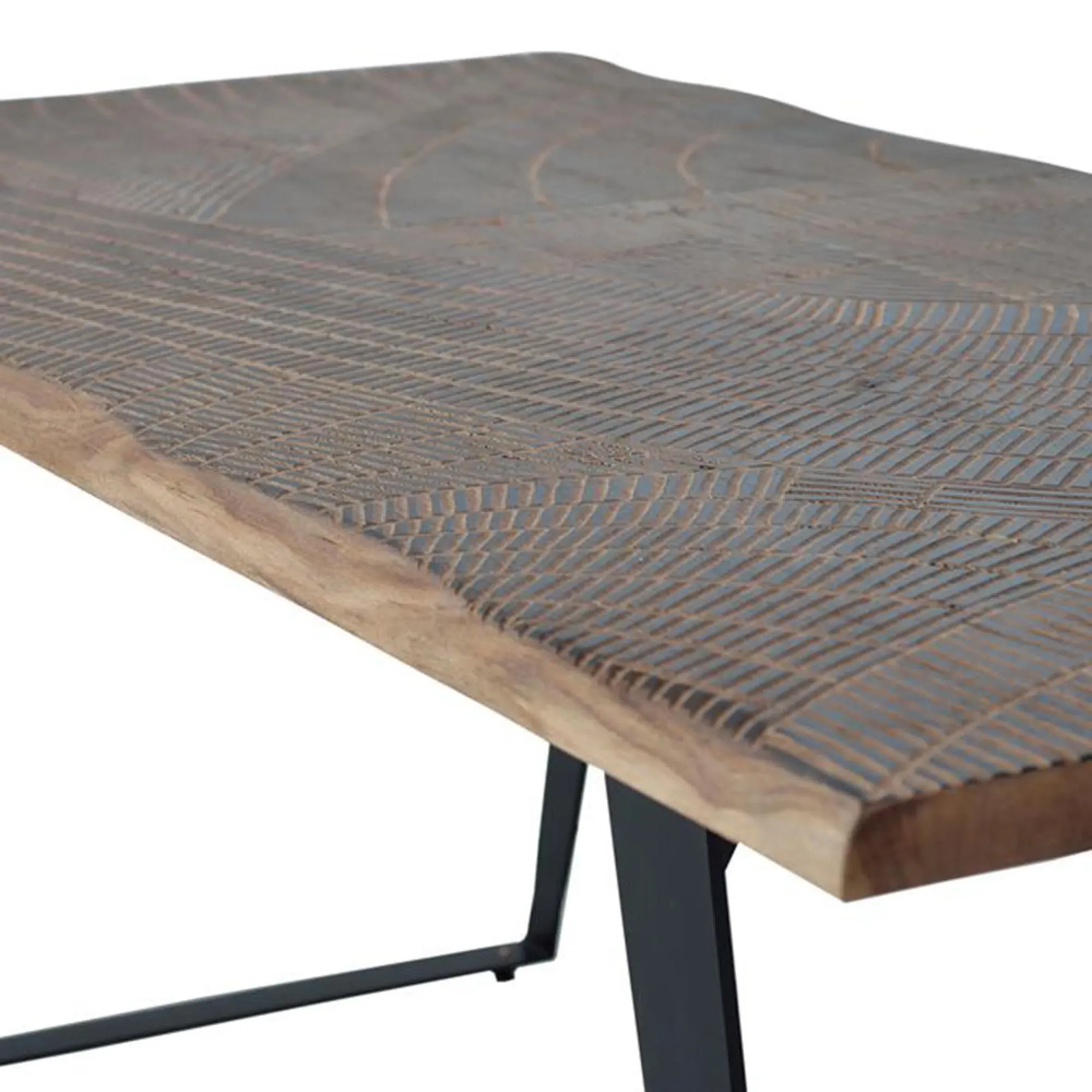 Karlstad 6-Seater Dining Table - Natural, Acacia Wood