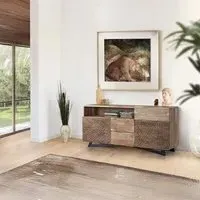 Karlstad Large Sideboard - Natural, Acacia Wood