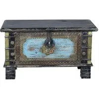 Ketten Storage Trunk - Bronze, Mango Wood