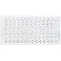 Khristich Carved Wood Headboard - Pickled White