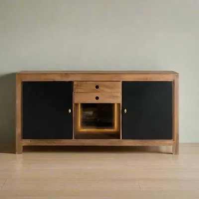 Kiester Large Sideboard - Natural, Mango Wood