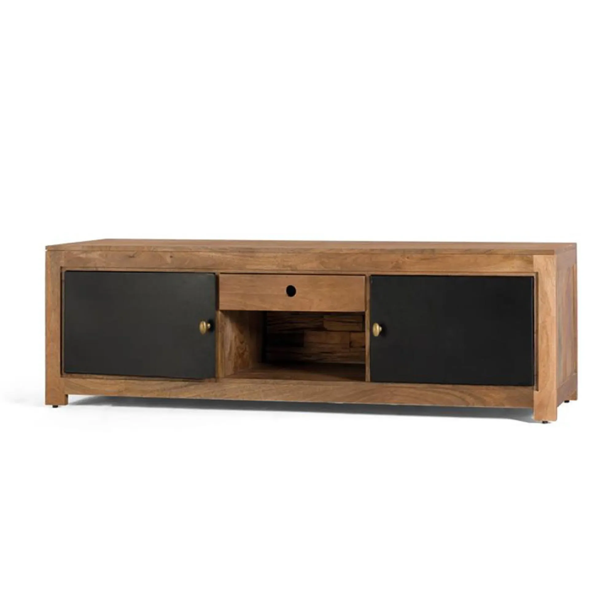 Kiester Storage TV Unit - Natural, Mango Wood
