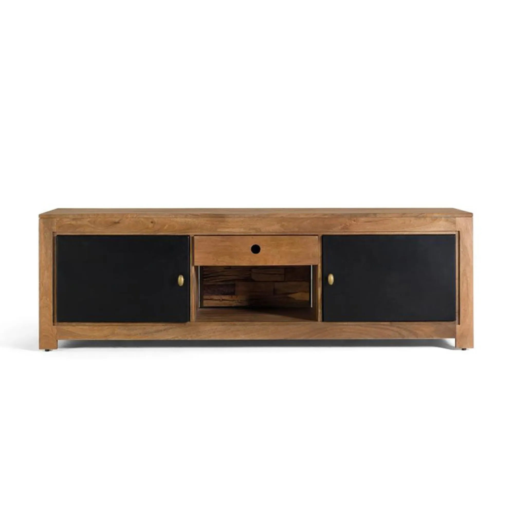 Kiester Storage TV Unit - Natural, Mango Wood