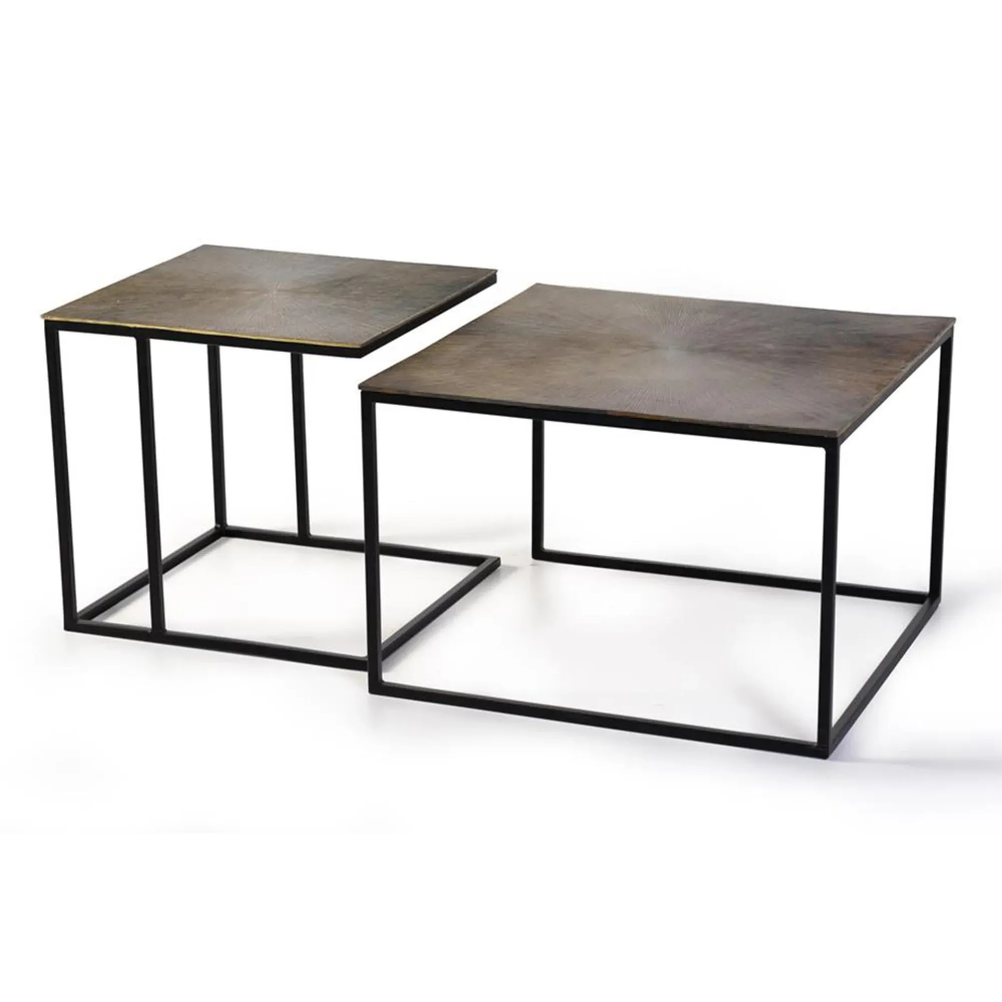Kingalamila Coffee Table Set - Grey, Metal
