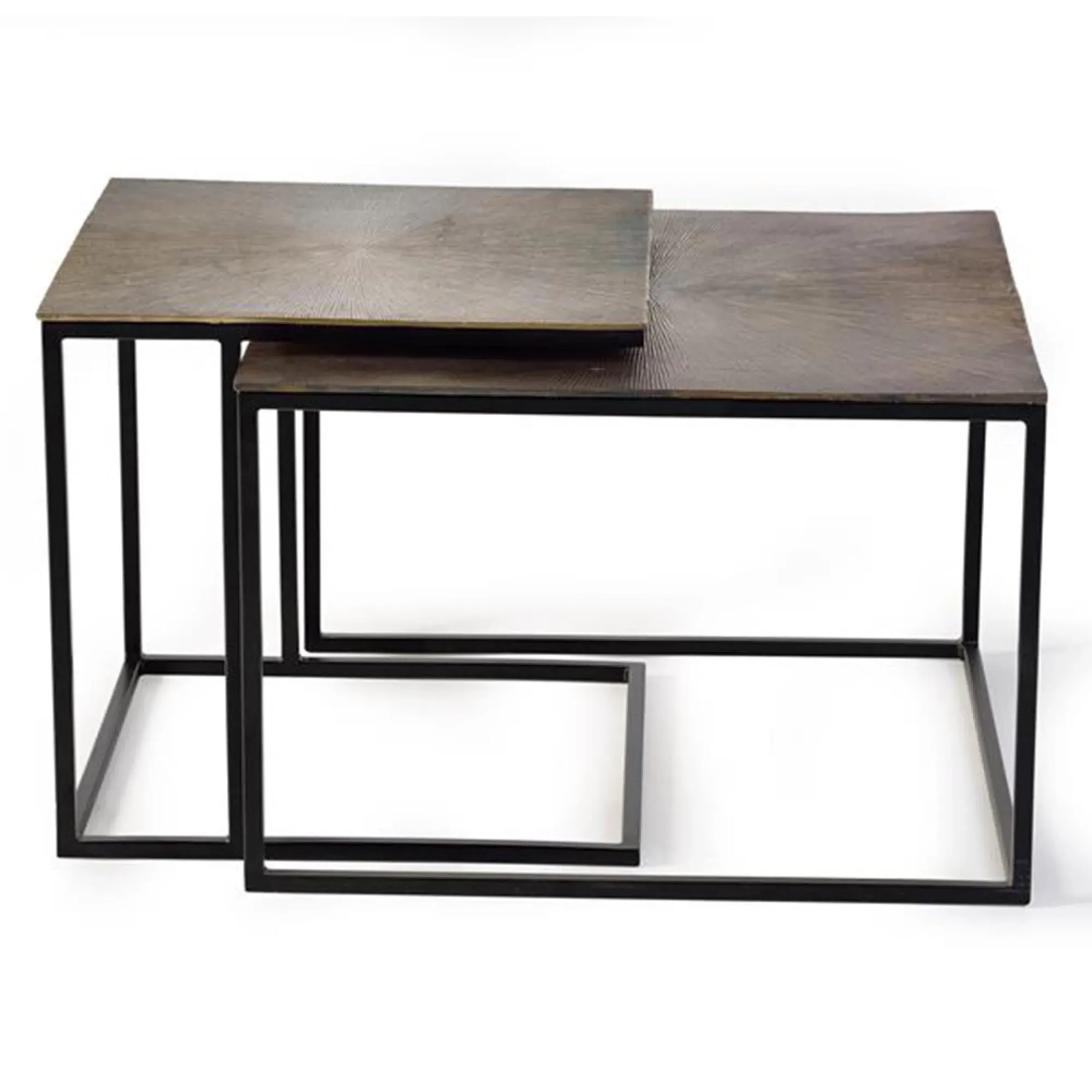 Kingalamila Coffee Table Set - Grey, Metal