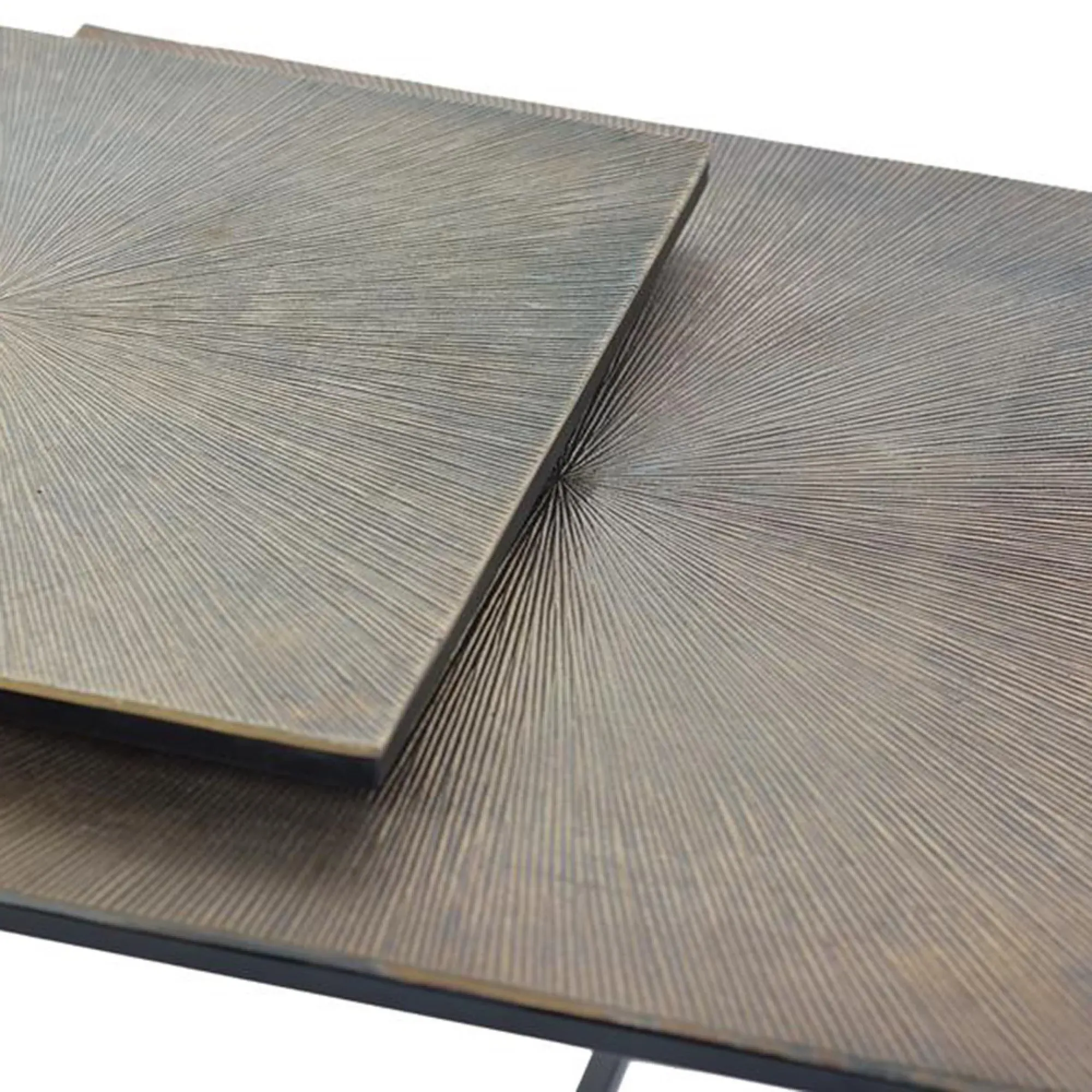 Kingalamila Coffee Table Set - Grey, Metal