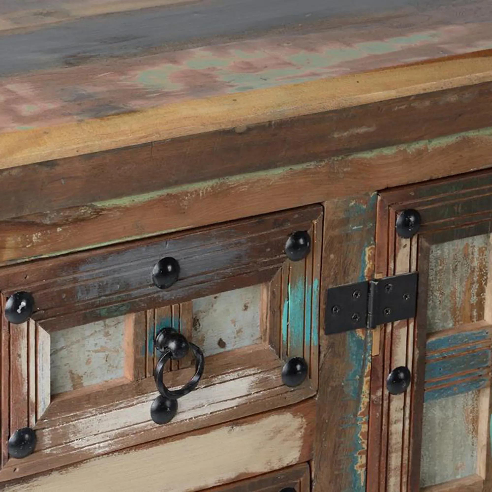 Lalas 2 Door Medium Sideboard - Recycled Wood