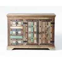 Lalas 2 Door Medium Sideboard - Recycled Wood