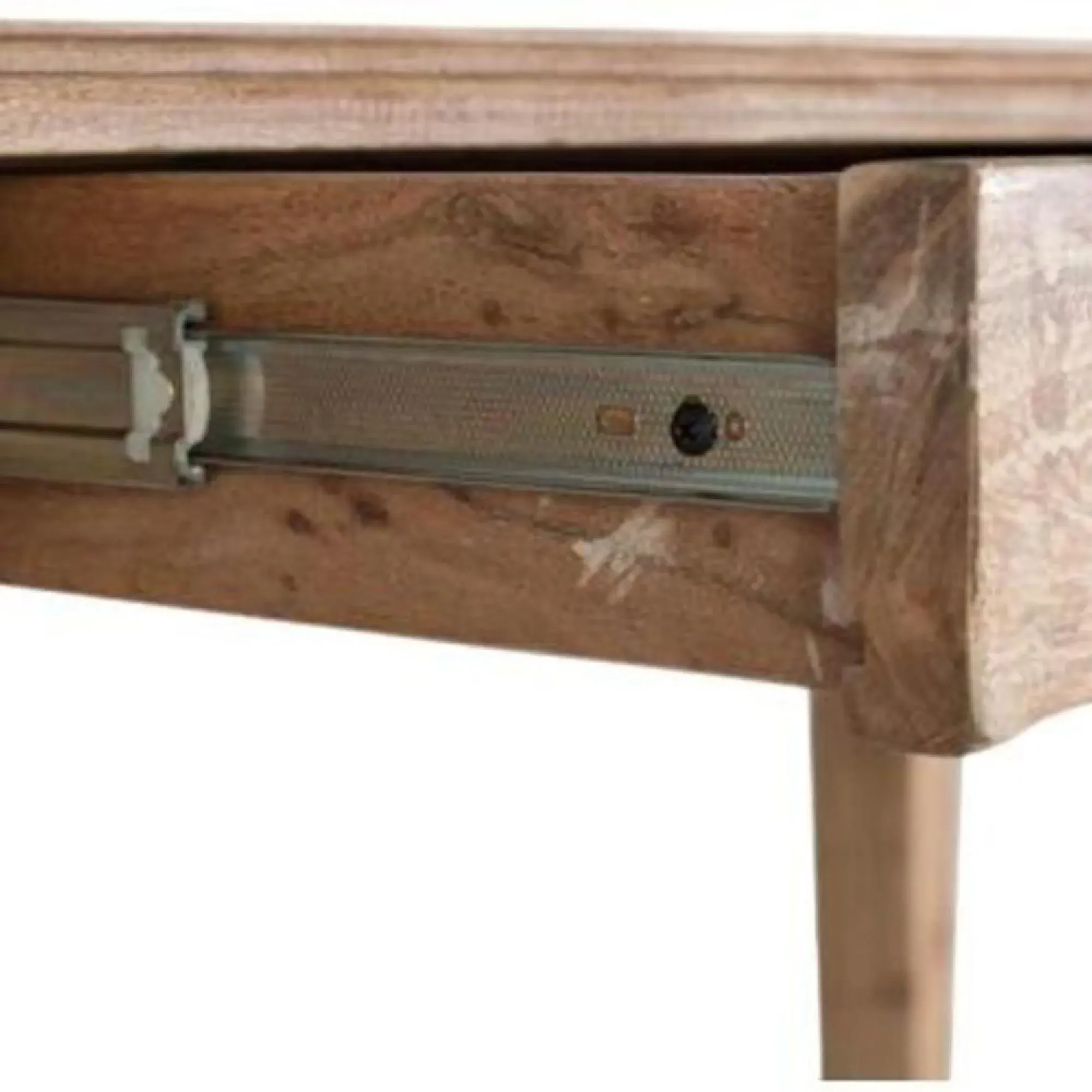 Latina 1 Drawer Desk - Natural, Acacia Wood