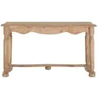 Latina 1 Drawer Desk - Natural, Acacia Wood