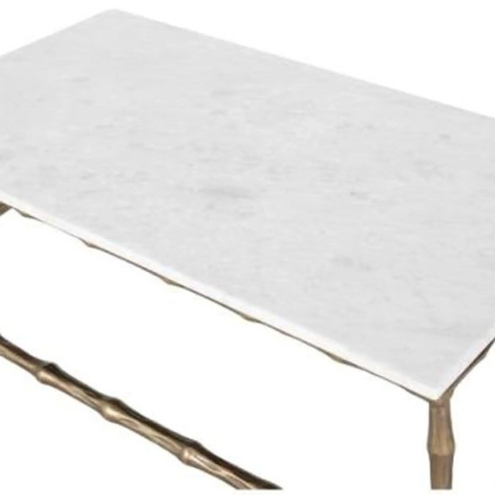 Livorno Coffee Table - White, Marble