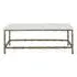Livorno Coffee Table - White, Marble