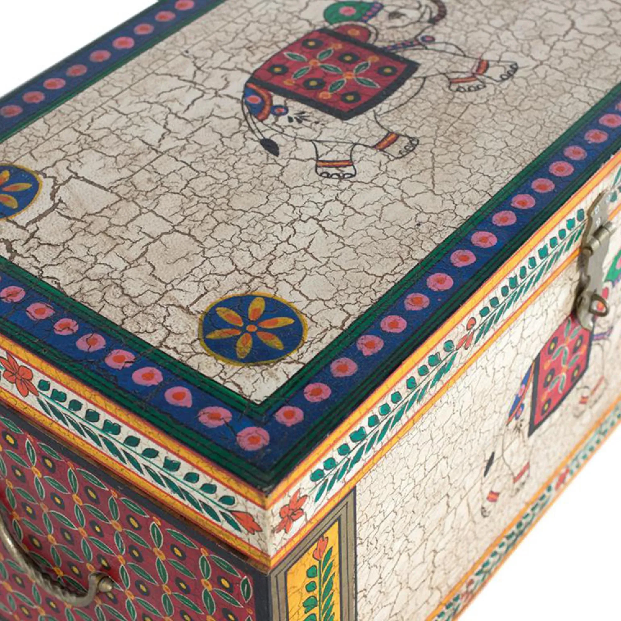 Loicheck Storage Trunk - Mango Wood