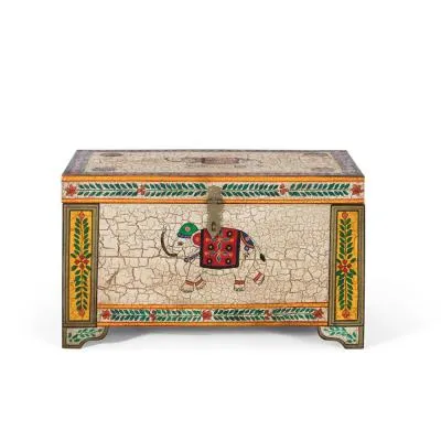 Loicheck Storage Trunk - Mango Wood image