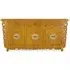 Lubesh Extra Large 6 Door Sideboard - Ochre, Mango Wood