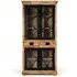 Maci 4 Door Display Cabinet - Natural, Mango Wood