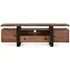 Mangwena Large TV Unit with Storage - Walnut, Reclaimed Wood