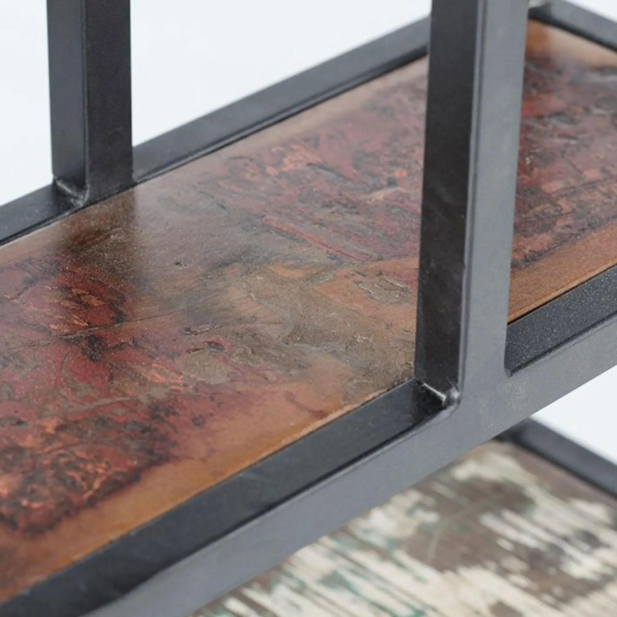 Mara Small Open Shelving Unit - Black