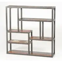 Mara Small Open Shelving Unit - Black