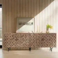 Marlee Extra Large Sideboard - Natural, Mango Wood