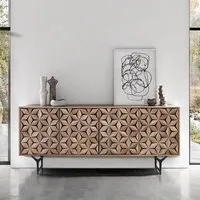 Marlee Large Sideboard - Natural, Mango Wood
