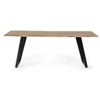 Messina 8-Seater Dining Table - Natural, Acacia Wood