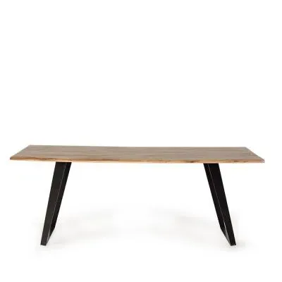 Messina 8-Seater Dining Table - Natural, Acacia Wood image