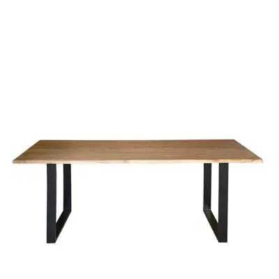 Modena 4-Seater Dining Table - Natural, Acacia Wood image