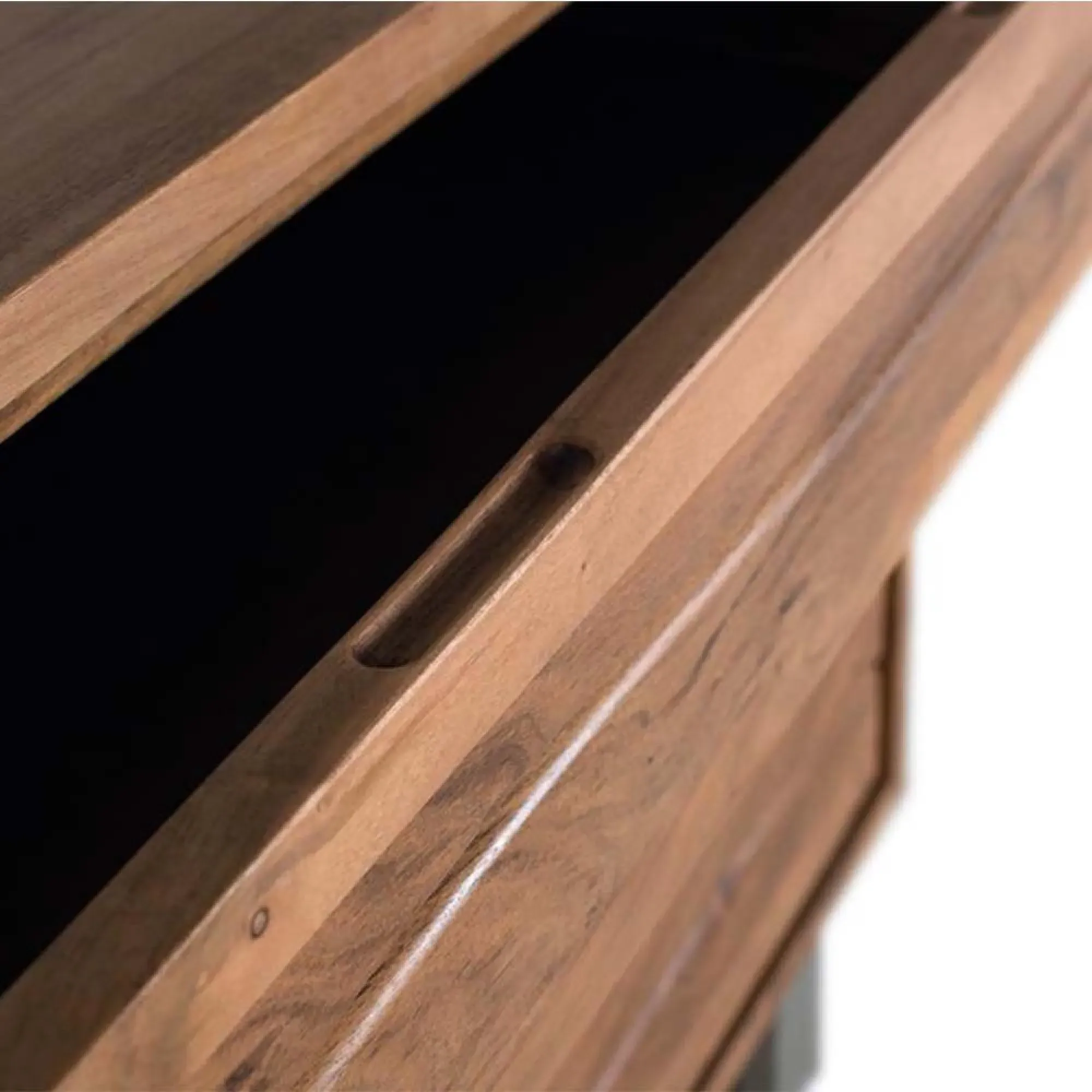 Monza 3 Drawer Chest - Natural, Acacia Wood