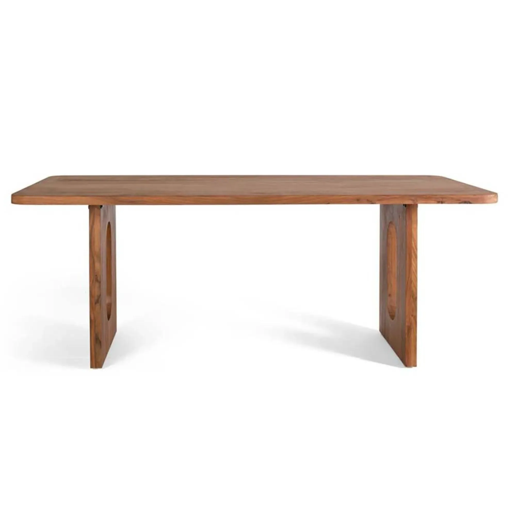 Monza 8-Seater Dining Table - Natural, Acacia Wood