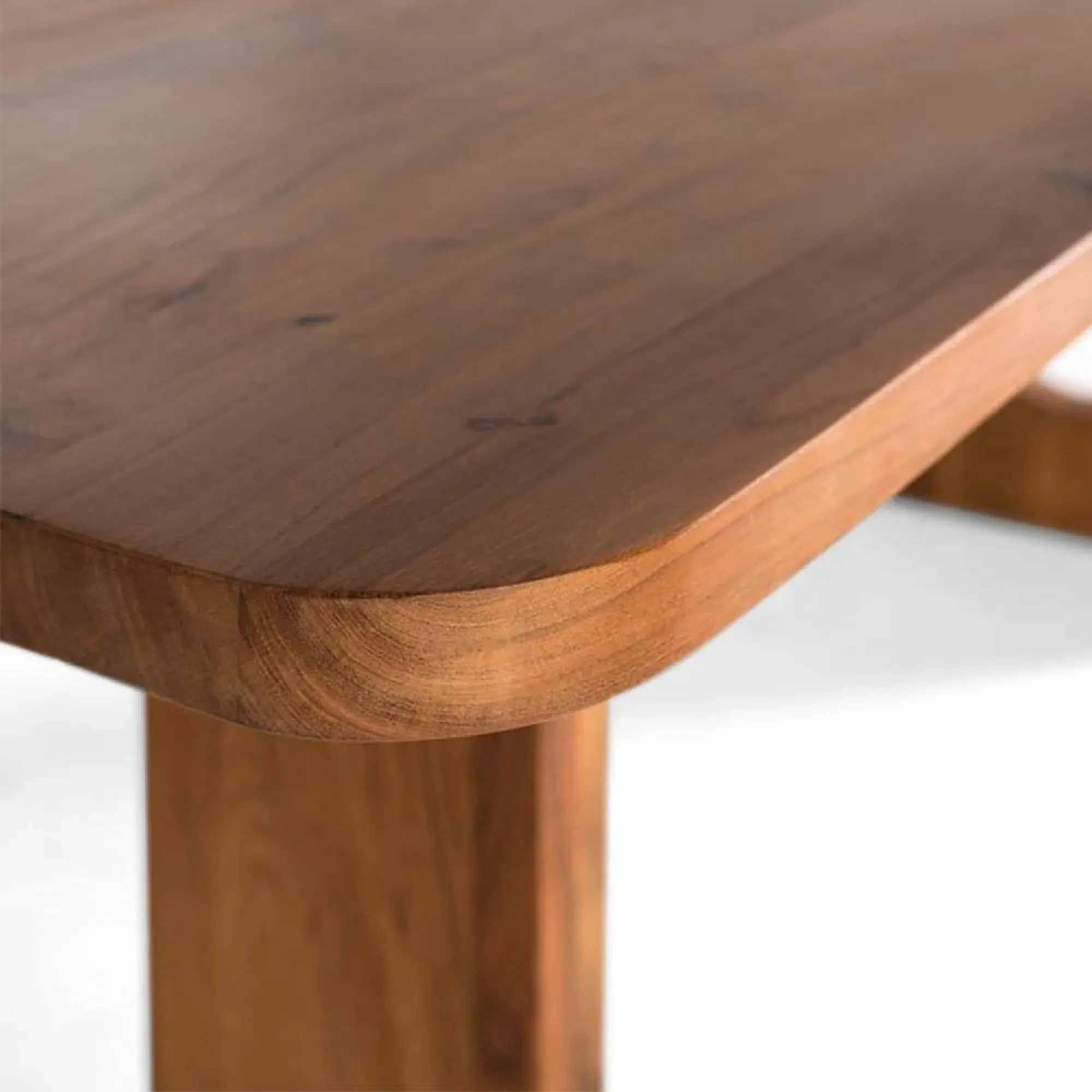 Monza 8-Seater Dining Table - Natural, Acacia Wood