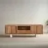 Monza Large TV Unit with Storage - Natural, Acacia Wood