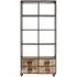 Netawaka Industrial Bookcase - Recycled Wood