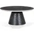 Palermo Round Large Coffee Table - Dark Grey, Metal