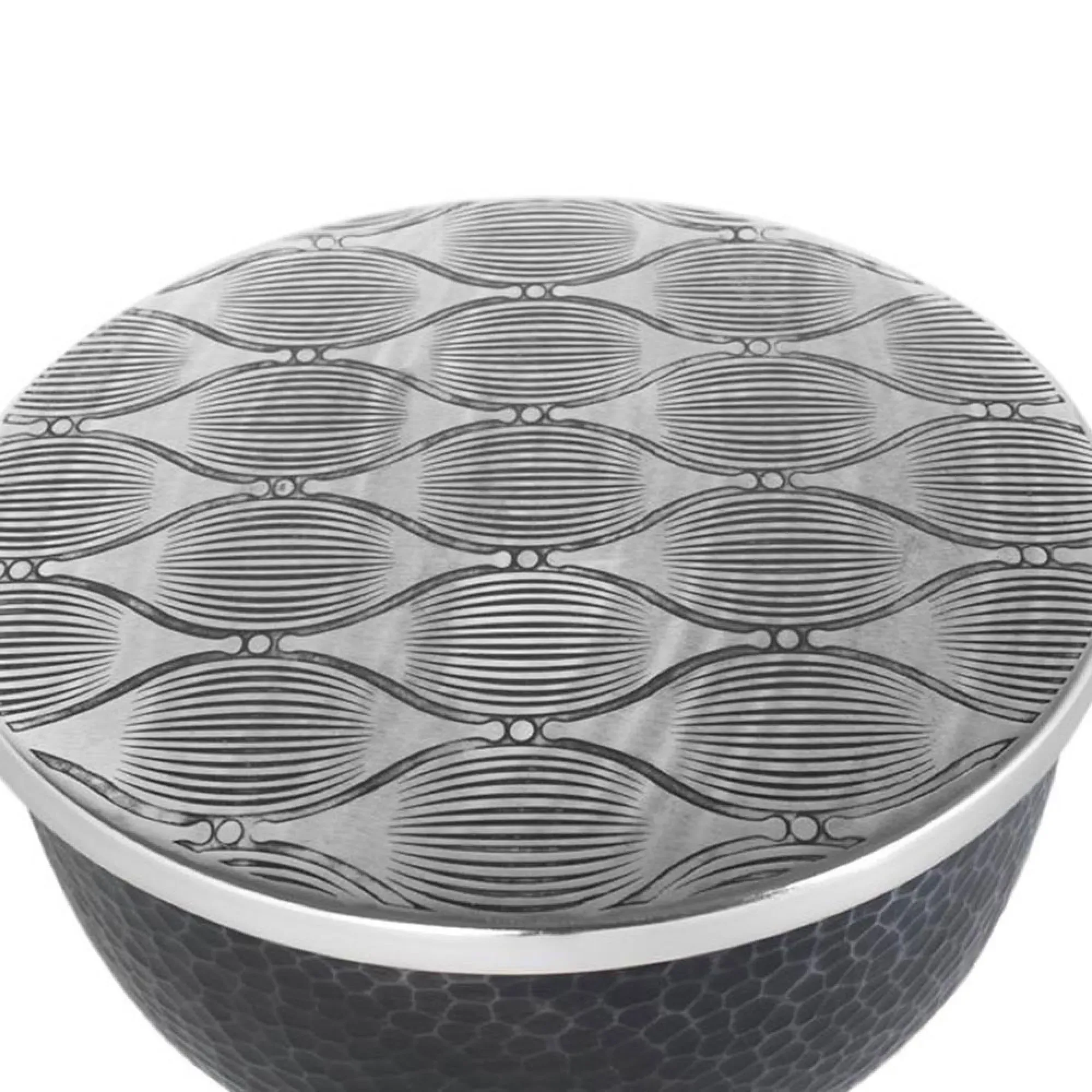 Palermo Round Large Coffee Table with Storage - Grey