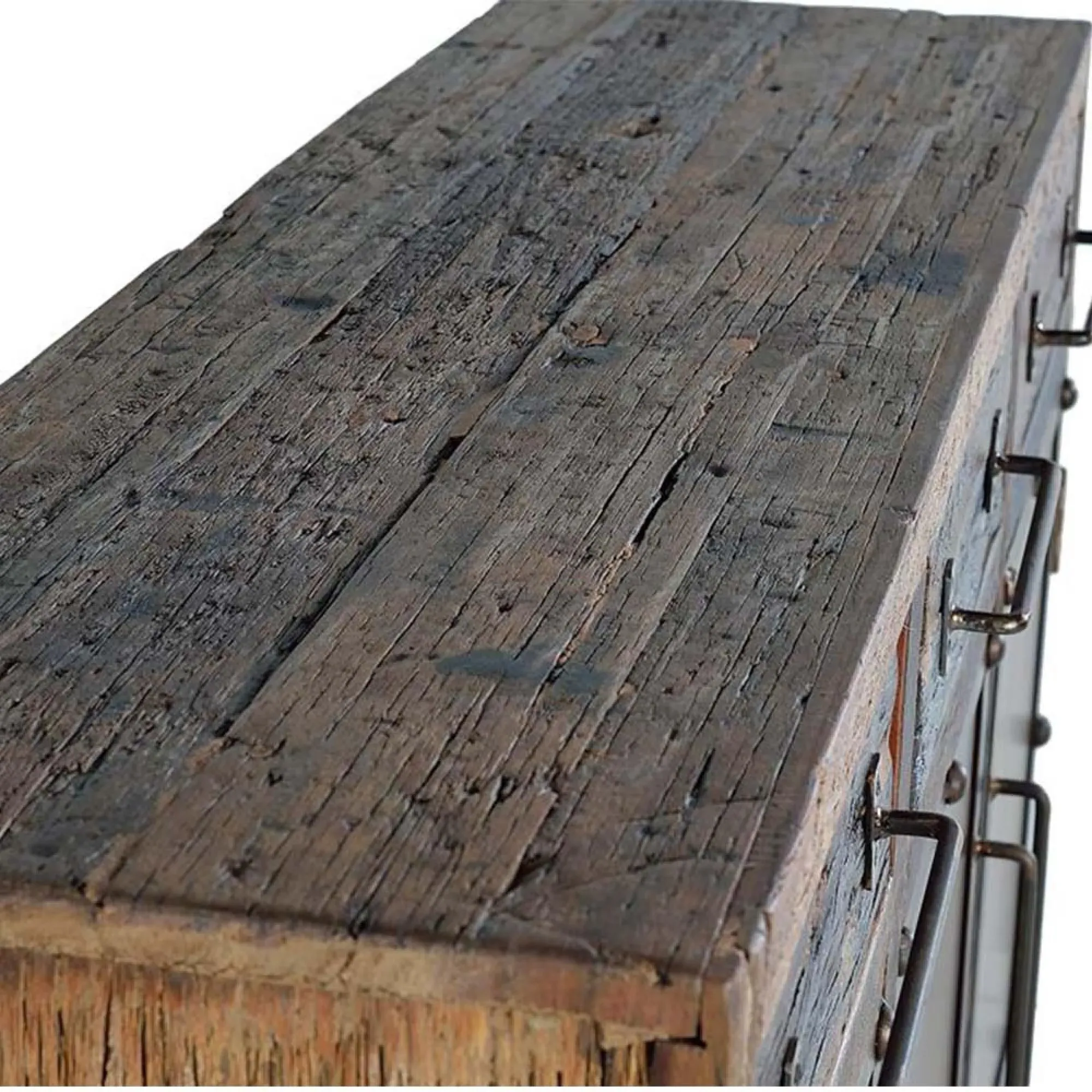 Pemberton 2 Door Medium Sideboard - Natural, Railway Wood